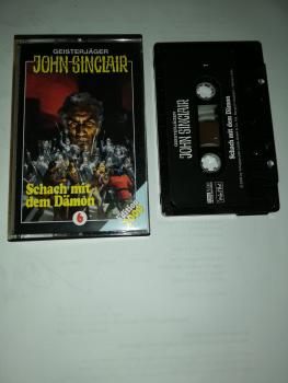Geisterjäger John Sinclair Black Edition 2000 Folge 06 5-fach Schwarz geschraubt Schach mit dem Dämon Schwarz mit Weißen Druck 1105 SPV